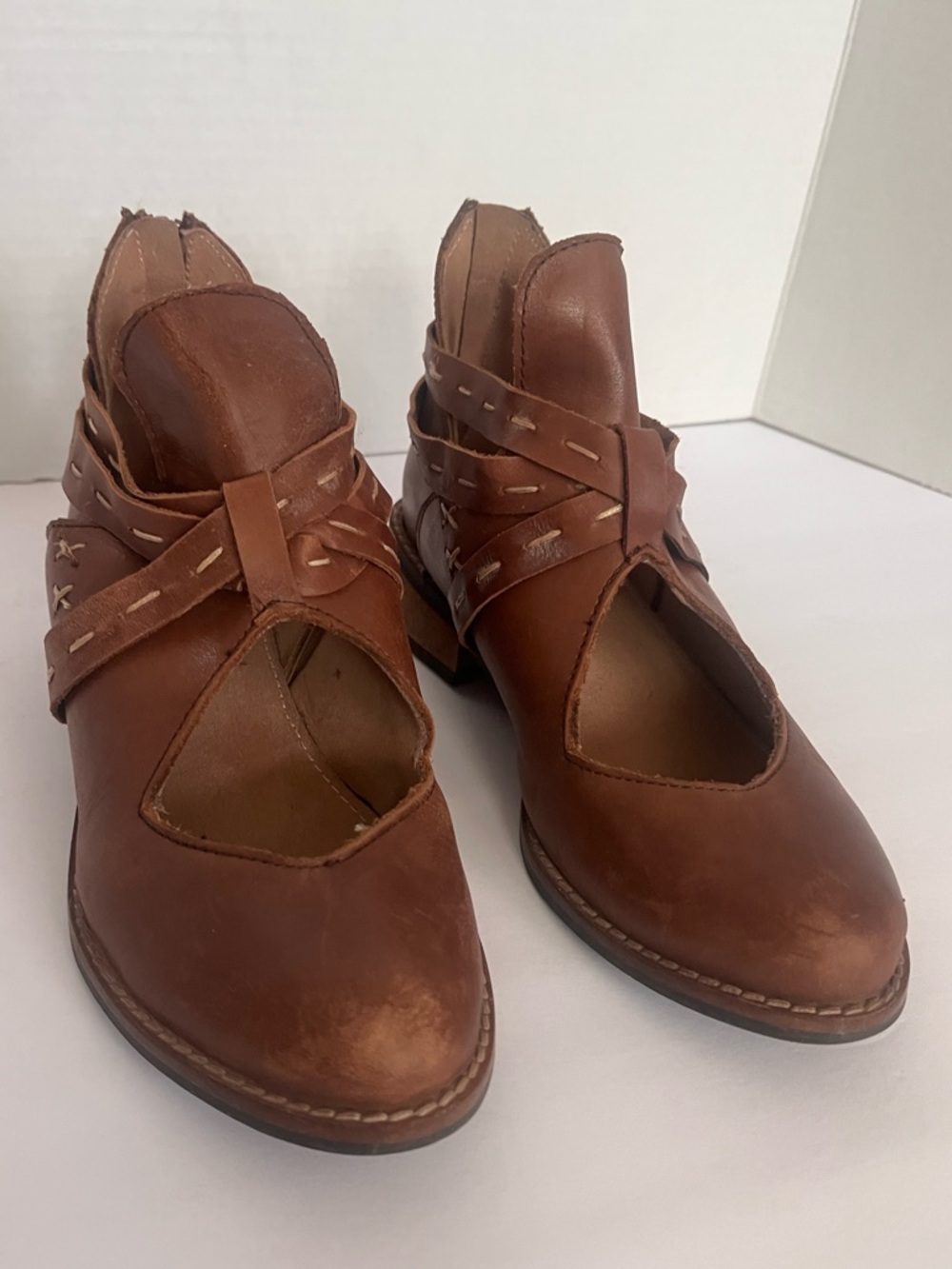 Girls Joyfolie Oralie Leather Booties